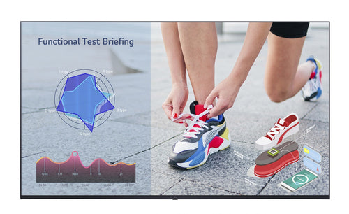 50 Inch 4K UHD LG Digital Signage Display Wi-Fi 16/7 Operation