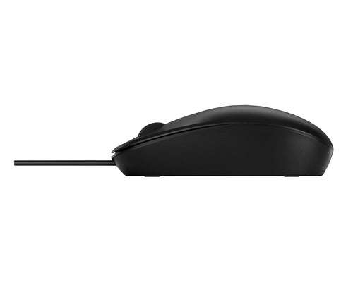 HP 125 Wired Optical Mouse USB Type-A Ambidextrous Design