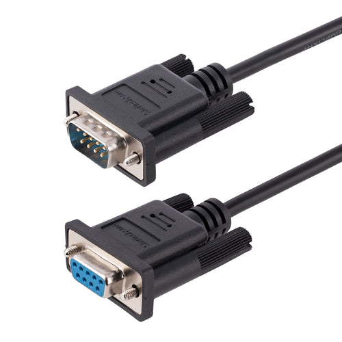 RS232 Serial Cable 3M Null Modem Crossover DB9 Male to Female