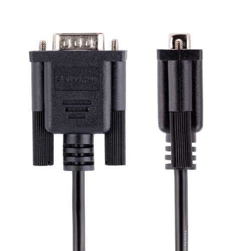 RS232 Serial Cable 3M Null Modem Crossover DB9 Male to Female