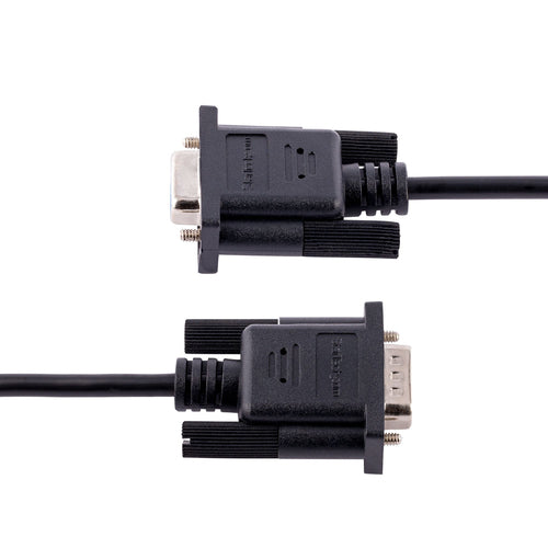 RS232 Serial Cable 3M Null Modem Crossover DB9 Male to Female
