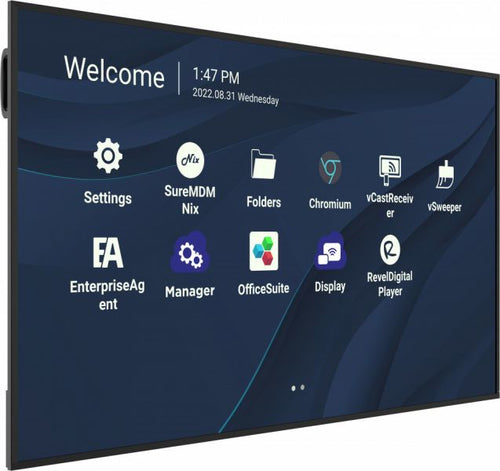 75 Inch 4K UHD Viewsonic CDE7530 Signage Display Wi-Fi