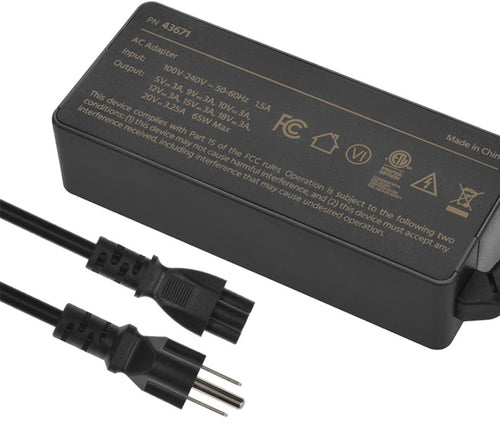Monoprice 65W Universal USB-C Laptop Charger power adapter/inverter