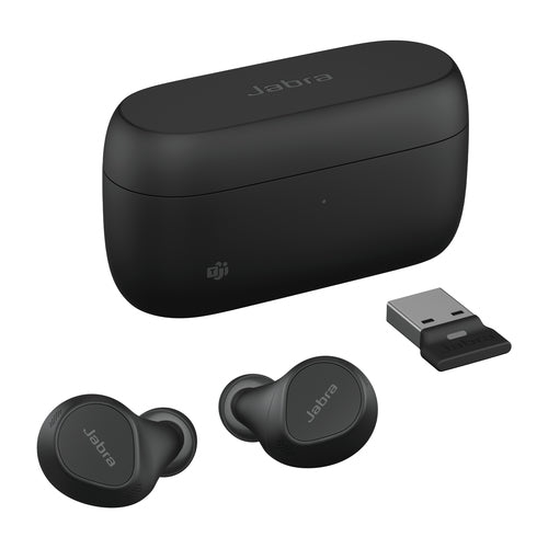 True Wireless Stereo Earbuds Jabra Evolve2 Buds USB-A MS Calls/Music Lightweight