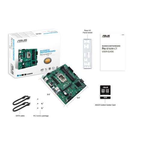ASUS PRO B760M Motherboard LGA 1700 DDR5 128GB Support