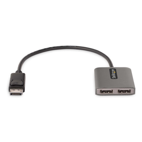 StarTech.com MST14DP122DP Dualer 4K-DisplayPort-MST-Hub mit 60 Hz – 2-Port-Videoadapter