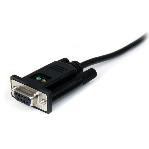 StarTech.com ICUSB232FTN 1,8 m USB-zu-Seriell-RS232-Adapter – Schwarz