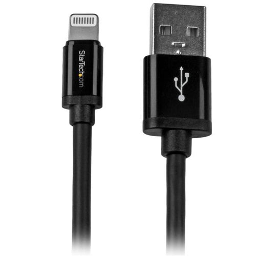 USB to Lightning Cable 2m Apple MFi Certified Black Charger