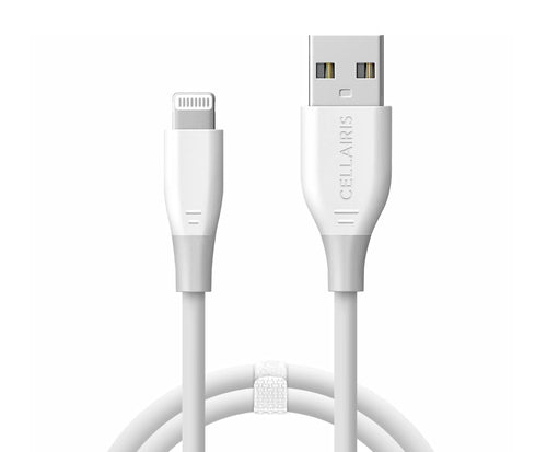Lightning to USB A Cable 0.9m Cellairis Male White