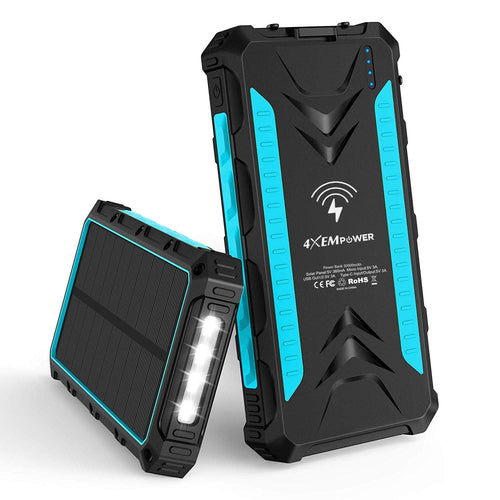 4XEM 4XSOLARPWR30BL power bank