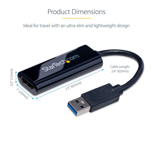 USB to HDMI Adapter 1080P StarTech.com USB 3.0 Converter