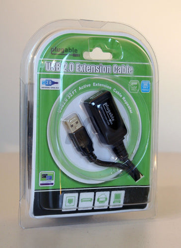USB 2.0 Cable 10m Male to Male Plugable Technologies