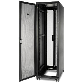 APC AR2580 42U Freestanding Rack Cabinet - Black, Durable & Secure Storage for Servers