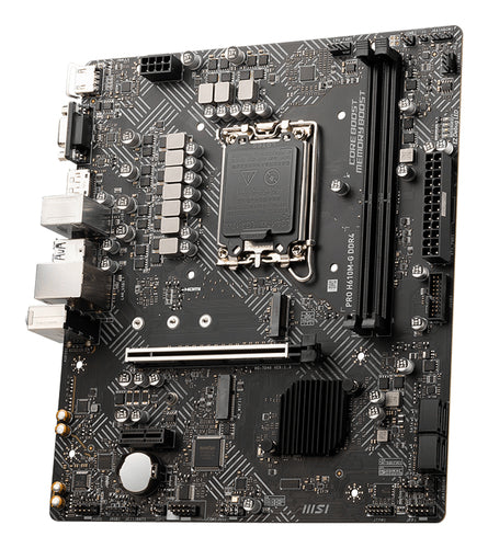 MSI PRO H610M-G DDR4 Motherboard Intel LGA 1700 64GB Support