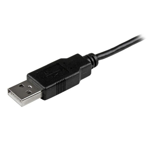 Short Micro USB Cable 6in USB 2.0 A to Micro-B Black Male/Male