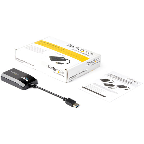 USB 3.0 to HDMI Adapter 1080p DisplayLink Certified External Graphics Card