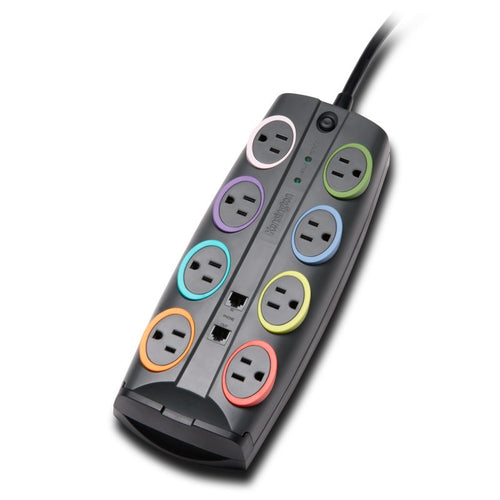 Surge Protector 3090J 8 AC Outlets 2.4m Kensington