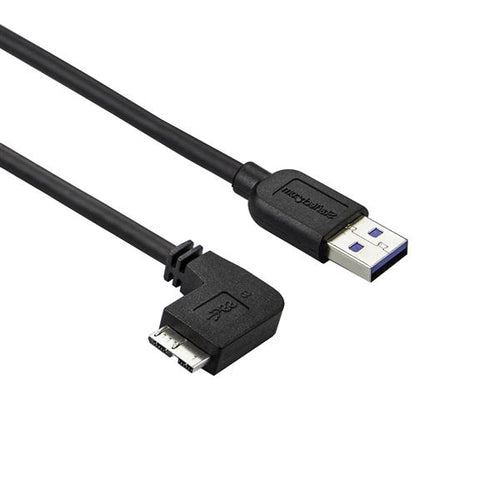 USB 3.0 Cable StarTech 0.5m Left-Angle Micro USB 5Gbps