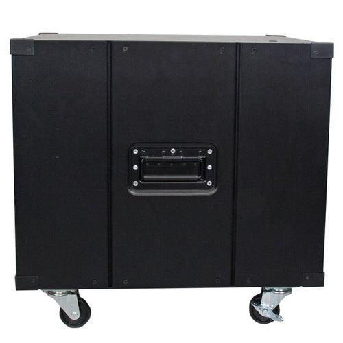 StarTech.com RK960CP 9HE mobiles Open Frame Server Rack – Rollendes Netzwerk-Rack für IT-Equipment