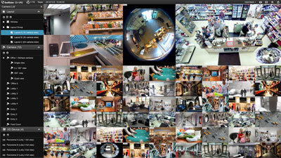 Geovision GV-VMS 32CH Platform 10CH IP Cameras H.264 H.265