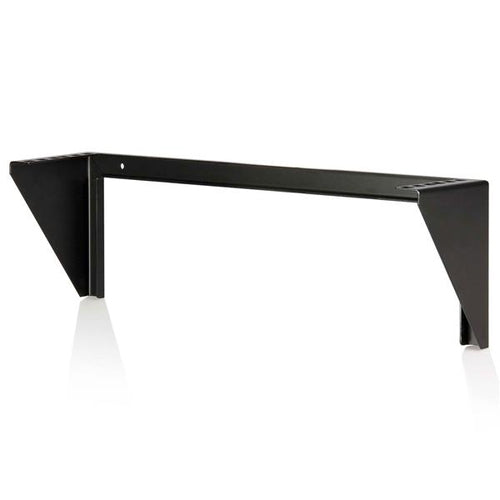 2HE Vertikale Wandmontage Ausrüstung Rack Halterung Stahl 19 Zoll Schwarz