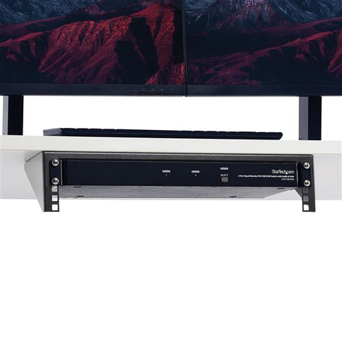2HE Vertikale Wandmontage Ausrüstung Rack Halterung Stahl 19 Zoll Schwarz