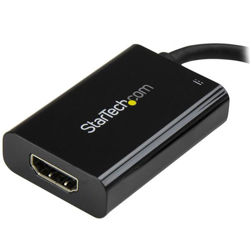 USB-C to HDMI 2.0 Adapter 4K 60Hz - StarTech.com, Black