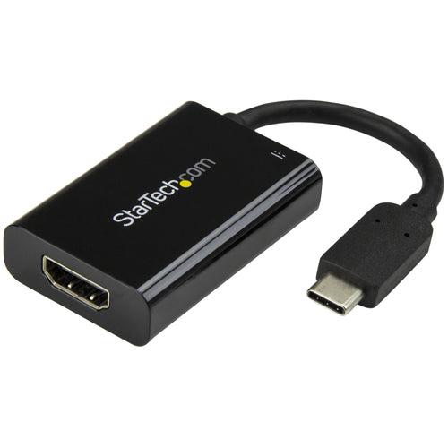 USB-C to HDMI 2.0 Adapter 4K 60Hz - StarTech.com, Black