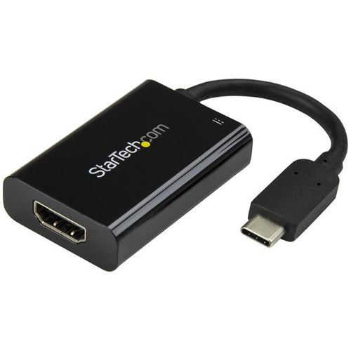 USB-C to HDMI 2.0 Adapter 4K 60Hz - StarTech.com, Black
