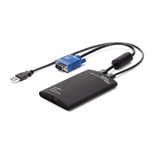 StarTech.com NOTECONS01 KVM-Kabeladapter – USB 2.0, VGA, Schwarz