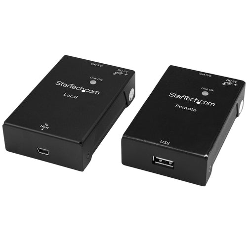 StarTech.com USB 2.0 Extender über Cat5e/Cat6 Kabel, 480 MBit/s, 50 m