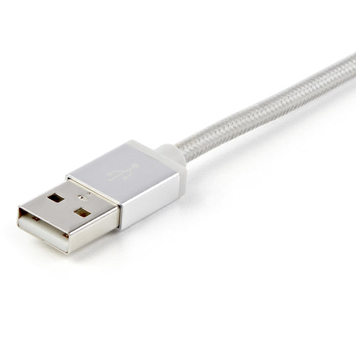 USB Multi Charging Cable 3-in-1 Micro-USB USB-C Lightning 1m Braided
