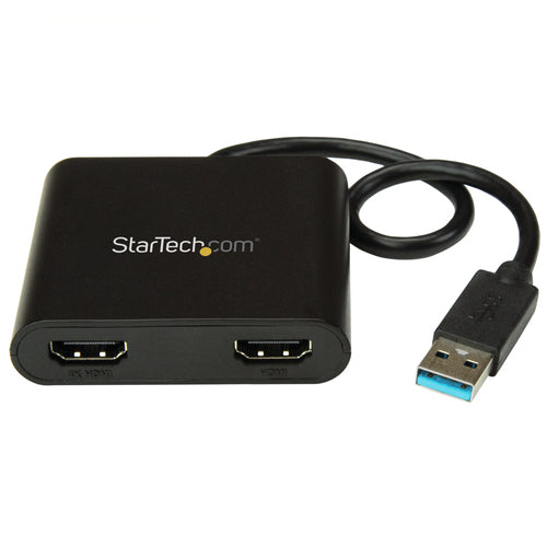 USB to Dual HDMI Adapter 3840x2160 3.0 for Windows - StarTech.com