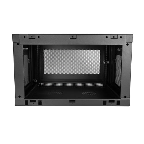 StarTech.com RK616WALM 6HE Wandmontiertes Netzwerkgehäuse – 19-Zoll-Rack für Daten- und AV-Geräte