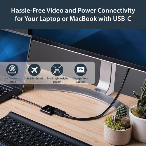 USB C to DisplayPort Adapter 4K 60Hz with Power Delivery