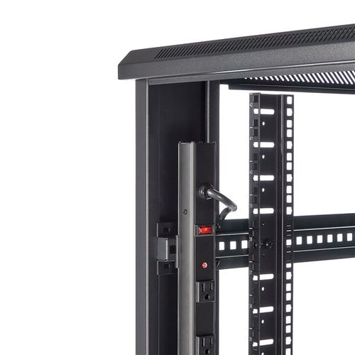 StarTech.com RK4236BKB 42HE Netzwerkschrank für Server- und AV-Geräte – 19-Zoll-Datenschrank