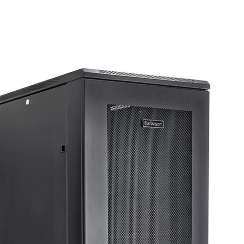 StarTech.com RK4236BKB 42HE Netzwerkschrank für Server- und AV-Geräte – 19-Zoll-Datenschrank