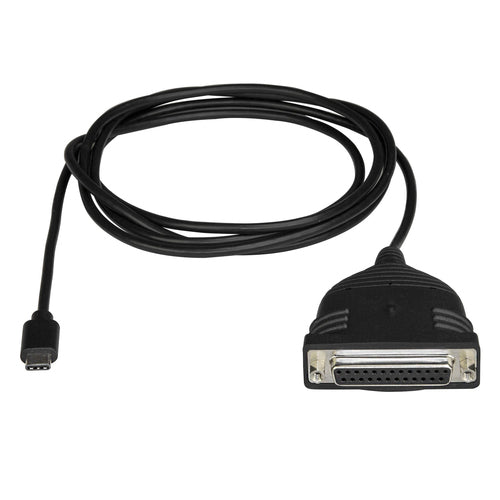 USB-C to Parallel Printer Cable 1.83m DB25 Male/Female