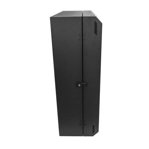 StarTech.com RK630WALVS 6U vertikaler Serverschrank – zur Wandmontage, schwarz, robustes Design