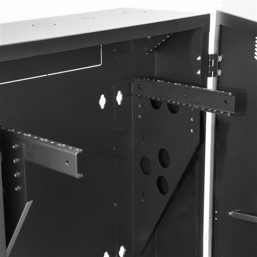 StarTech.com RK630WALVS 6U vertikaler Serverschrank – zur Wandmontage, schwarz, robustes Design