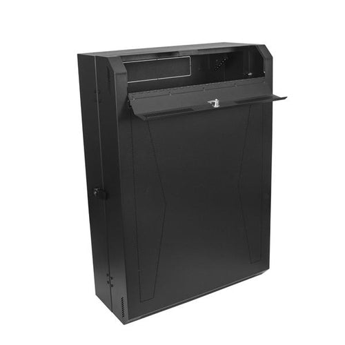 StarTech.com RK630WALVS 6U vertikaler Serverschrank – zur Wandmontage, schwarz, robustes Design