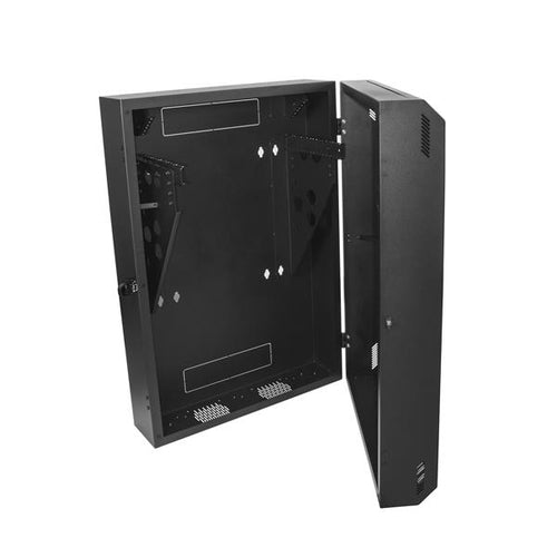 StarTech.com RK630WALVS 6U vertikaler Serverschrank – zur Wandmontage, schwarz, robustes Design