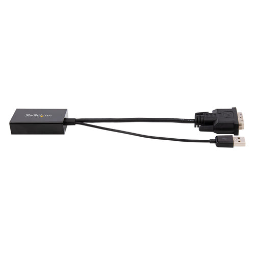 StarTech DVI2DP2 DVI auf DisplayPort Adapter – 1920x1200 Video Konverter – 0,254m