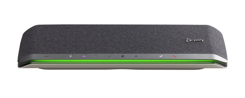 HP Poly Sync 60 Microsoft Teams Certified Freisprecheinrichtung Silber 30m Reichweite 55dB Touch-Bedienelemente