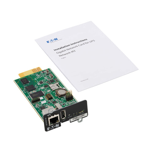 Eaton NETWORK-M3 MiniSlot Ethernet Card 1000 Mbit/s Wired