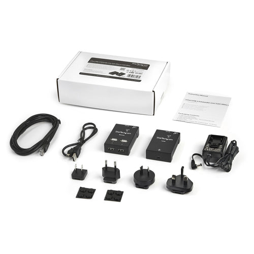 StarTech.com USB2004EXTV 4-Port USB-Extender – 40m über Cat5/Cat6