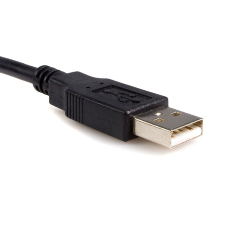 USB to Parallel Printer Adapter 6ft Male/Male Centronics Black