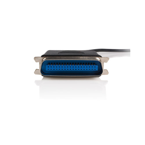 StarTech.com ICUSB1284 1,8 m USB-zu-Parallel-Druckeradapter – Stecker/Stecker, Schwarz
