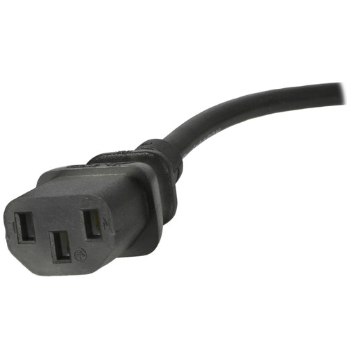 StarTech.com PXT101UK 1,8 m Stromkabel – 10 A 250 V Wechselstrom für PC und Monitor