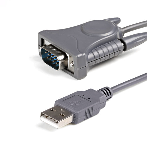StarTech.com ICUSB232DB25 USB-zu-Seriell-Adapter – 0,9 m langes RS232-Kabel – Grau